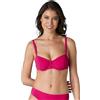 Lovable Bikini Reggiseno Ferretto Spongy Donna, Fucsia, 80B