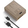 NEEWER 1050mAh NP-W126S NP-W126 Batteria Sostitutiva per Fuji X100VI X-T30 II X-S10, 2,65h di Ricarica Completa con USB Tipo C Ricarica Rapida Compatibile con Fuji X-T200 X100F X-A10 X-E4 X-Pro3 X-T3