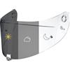 Everalo Visiera Casco Compatibile con Hjc Rpha 70 - Rpha 11 - Hj26 - Pinlock e Tear Off Ready - Antigraffio e Antinebbia (Fotocromatico)