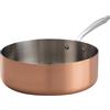 Baldassare Agnelli Casseruola 1907 Copper 4 bassa in rame 2.5mm 1 manico - Ø 20 cm