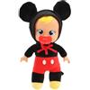 Cry Babies Bebés Llorones Piccole Cuddles Disney Topolino, Bambola Bambola Bambino Morbida Tiny Cuddles Ispirata a Mickey Disney, Piange Lacrime Reali, Set per Ragazze e Ragazzi 18+ Mesi