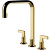 GESSI miscelatore rubinetto da cucina a tre fori 58701 INCISO - 58701-246