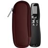 kwmobile Custodia Puntatore Laser Universale - Astuccio Neoprene con Zip - Laser Pointer Cover 14,5 x 5 cm - Protezione Antigraffio mora