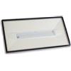 Lampada Emergenza 12W LED 732lm IP65 AutoTest funzione SE / SA Bianca