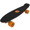 Nextreme Skateboard FREEDOM tavola nera - ruote arancio