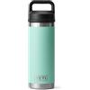 YETI Rambler Bottle Chug, Vacuum Insulated Stainless Steel Bottle with Chug Cap, Seafoam, 18 oz (532 ml)