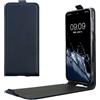kwmobile Cover compatibile con Samsung Galaxy A55 5G - Custodia verticale Flip Case Cover in simil pelle - con linguetta calamita