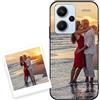 Coiwxmoi Cover Personalizzate per Xiaomi Redmi Note 13 Pro Plus/13 Pro+ 5G 6,67'', Personalizzata con Foto Immagine Personalizzabile Custodia, Personalizzato Custodie per Redmi Note 13 Pro+ 5G, Nero