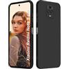 ISOI - Cover per Xiaomi Redmi Note 9 Pro / 9S / 9 Pro MAX, Custodia Morbida in Silicone Liquido, Protezione Completa Antiurto Ultra Sottile per il Corpo - Nero