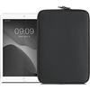 kwmobile Cover Tablet Compatibile con 9,7-11 Tablet - Custodia eReader Universale - Copertina Protettiva in Neoprene grigio scuro