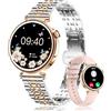 CIVO Smartwatch Donna Orologio Chiamate: Whatsapp Bluetooth Compatibile Android iOS - Fitness Sport Tracker Contapassi - Pressione Sanguigna Misura Smart Watch Oro Rosa