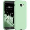 kwmobile Custodia Compatibile con Samsung Galaxy A5 (2017) Cover - Back Case per Smartphone in Silicone TPU - Protezione Gommata - menta matt