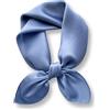 PoeticEHome Foulard in 100% Seta di Gelso Pura - Sciarpa Quadrata Donna a Tinta Unita per Collo e Testa con Confezione Regalo - 68x68 cm