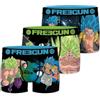 FREEGUN Boxer Bambino Dragon Ball Super Broly, Slip Ragazzo Morbido e Comodo (Set di 3) 14 anni/16 Anni