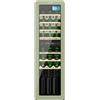 Cecotec Cantinetta 30 Bottiglie Retrò Bolero Grandsommelier Origin Duo 30 Hit Green. Finitura Verde Con 2 Zone Di Temp. (5-12ºC, 12-20ºC), Controllo Led, NoFrost, Ripiani In Legno, Luce Interna