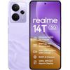 realme Smartphone realme 14T 5g, 8+256GB,batteria 5260 mAh,Processore Dimensity 6300, IP69, display 120Hz,Fotocamera AI da 50MP, Lightning Purple, esclusiva Amazon(Nessun adattatore)