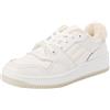 Tommy Jeans Donna Sneakers Court Retro Basket Foderate, Bianco (Ecru), 39