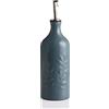 Sweejar Home Bottiglia Dispenser in Ceramica per Olio d'Oliva, 570ml, con Rilievi Opachi, Protegge l'Olio per Ridurre l'Ossidazione, Adatta per la Conservazione di Olio, Aceto, Salsa di Soia, Sciroppo