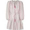Pepe Jeans Debbie, Vestito Donna, Bianco (Canvas White),M