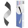 STALEKS PRO 50 pezzi di ricambio per lime a doppia faccia. PapmAm MIX. Per base di lime dritto. Esperto. Grana 100/180 (Grana # 180/240)
