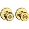 Kwikset 94002-942 Pomello per porta, Ottone Lucido
