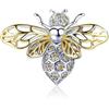 Rimgoris Argento 925 Charm per donna Bracciali Collana Insetto Natura Ape Dangle Charm Regalo