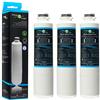 FilterLogic FFL-181S2 | 3x Filtro acqua frigo compatibile con Samsung DA29-00020B, HAF-CIN/EXP, HAF-CIN, HAFCIN DA97-08006A-E cartuccia frigorifero