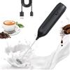 LULUWA Montalatte Ricaricabile LULUWA, Tenuto In Mano Elettrico Mini Frullatore per Bevande USB-C Ricaricabile Per Caffè Latte Cappuccino Sbattere le Uova