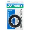 YONEX Super GRAP Racchetta Overgrip (nero, confezione da 3)