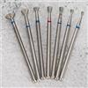 BORDSTRACT 7Pcs Trapano Per Lima Per Unghie In Metallo Duro, Punte Per Lucidatura Multifunzionali, Punte Per Trapano Per Manicure Per Nail Art(No.03)