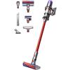 Dyson V11 Fluffy Aspirapolvere a bastone 2 in 1 Batteria Secco Senza sacchetto Nichel, Rosso
