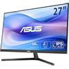 ASUS VU279CFE-B Monitor Eye Care da 27" pollici, Full HD (1920 x 1080), IPS, 100 Hz, 1 ms, Adaptative-Sync, USB Type-C 15W Power Delivery, Ecosostenibile, DisplayWidget Center, Eye Care Plus, Blu