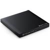 techPulse120 Esterno USB 3.1 Masterizzatore Lettore Blu-ray Blue BD Player BDXL Burner per PC USB-C M-Disc lettori BluRay USB Alu Nero