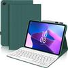 JADEMALL Custodia Tastiera per Lenovo Tab M10 Plus 10.6 2022 3rd Generazione, Italiano QWERTY Tastiera Wireless Bluetooth Staccabile per Lenovo Tab M10 Plus 3a Gen 10.6, Verde scuro