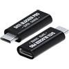 MMOBIEL Blocco Dati USB-C [2 Pack] Protezione contro il Juice Jacking - USB-C Defender Solo per Ricarica, Ricarica Sicura - Impedisce il Furto di Dati - Adattatore di Blocco Data - Nero