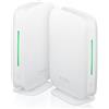 Zyxel Multy M1 Wi-Fi 6 AX1800 Sistema mesh Wi-Fi per tutta l'abitazione. Router e satellite, compatibile con Alexa - Confezione da due [WSM20]