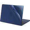 BlueSwan Custodia Compatibile con Cover MacBook Air 13 M5 2026 M4 2025 M3 2024 M2 2022 Mac Book Air 13,6 Pollici Laptop PP Case A3449 A3113 A3240 Resistente ai Graffi si Bene - Opaco Blu Mezzanotte