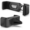 N NEWTOP Supporto ST08 Pinza Nero Porta Telefono Bocchette Aria Macchina da Auto Camper Camion Stand Reggi Universale Cellulare Largo max 8cm per Samsung Xiaomi Huawei Oppo Vivo Realme Honor Asus