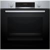 Bosch HBA534BS3F, Forno da incasso, EcoClean: pulizia della parete posteriore senza alcun detergente, Display LED Rosso,Inox, 60 x 60 cm