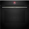 Bosch HBG7721B2 Serie 8, Forno da incasso, Pirolisi: pulizia del forno senza sforzo, Home Connect: controllo da remoto, Assistente alla cottura, Display touch, 60 x 60 cm, Nero
