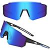 ZHABAO Occhiali da sole sportivi polarizzati per uomini, donne e giovani, occhiali UV400 per il baseball, il ciclismo e la corsa, E06