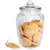 Sendez Barattolo per caramelle, 2,2 l, con coperchio, in vetro