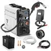 STAHLWERK Saldatrice STAHLWERK MIG MAG 160 M IGBT Unità combinata 5 in 1 completamente sinergica con 160 Amp reali e 2 rulli di azionamento/filo animato, MIG MAG, ARC MMA, Lift TIG