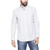 Carrera Jeans - Camicia in Cotone, Blu Chiaro-Grigio Chiaro-Bianco (XXL)