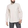 Carrera Jeans - Camicia in Cotone, Beige-Bianco (3XL)