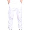 BIKETAFUWY Baggy Garcon Cintura Elastica, Pantaloni Cargo Casual Sport Tuta Pantaloni Ragazzo Baggy Stretch Jogging Bambino Ragazzo Harem Hip Hop Pantaloni Bambino Ragazzo Grande Taglia Streetwear Y2K, bianco, 6
