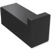 Hewi System 900 Q gancio portasciugamani, 900Q90.00060 DC, System 900 Q nero opaco [Accessori Bagno > Portasciugamani]
