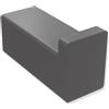 Hewi System 900 Q gancio portasciugamani, 900Q90.00060 SC, System 900 Q grigio scuro opaco [Accessori Bagno > Portasciugamani]
