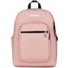 Invicta Zaino Scuola Jelek, Rosa Scintillante, Doppio Scomparto Con Tasca per PC e Tasca per Borraccia, 34 lt, Scuola Media e Superiore, Zaino Ragazza