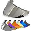 PSLER Visiera per Casco per K6 K6s - Visiera Colorata Accessori per Casco da Moto Ricambio per K6 K6s(Argento Trasparente)